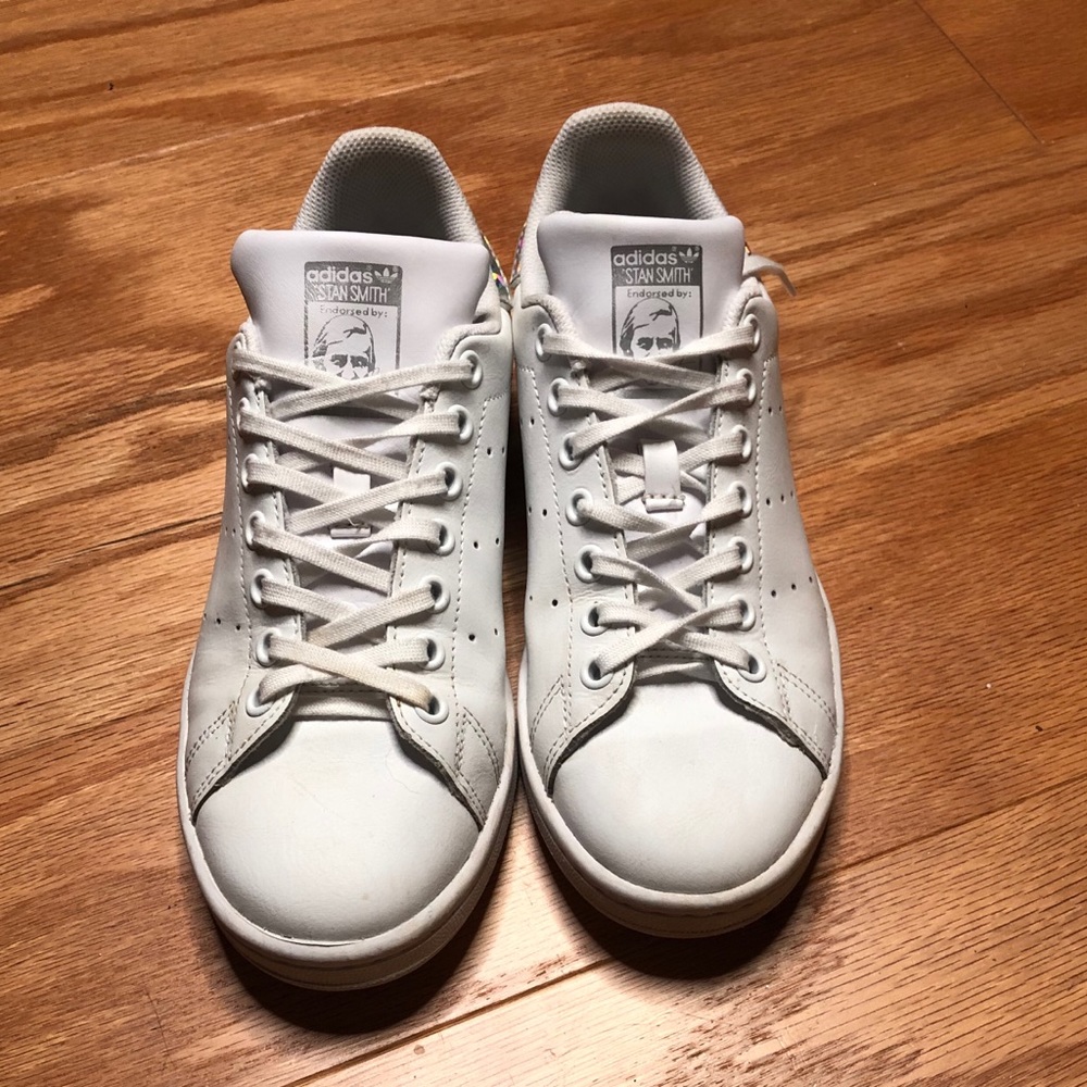 Adidas Stan Smith White and Holographic